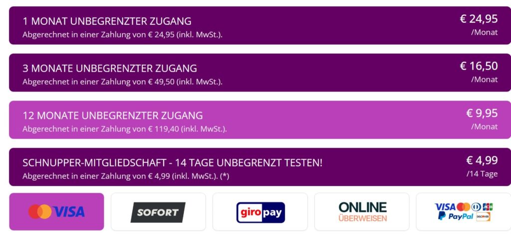 fundorado kosten preise